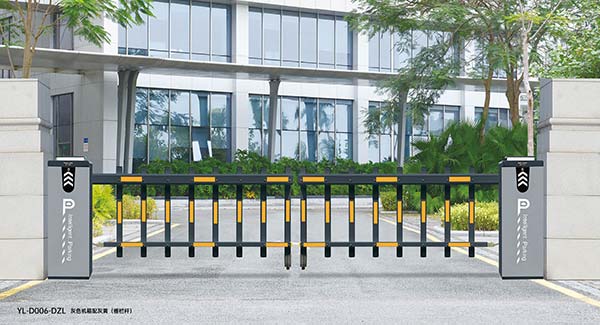 灰色機箱配灰黃（柵欄桿）YL-D006-DZL